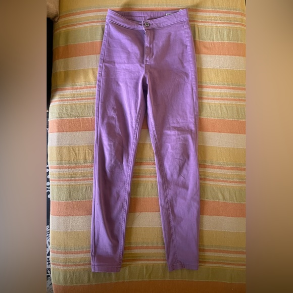 Marks & Spencer Denim - Marks and Spencer Lavender stretchable skinny jeans
